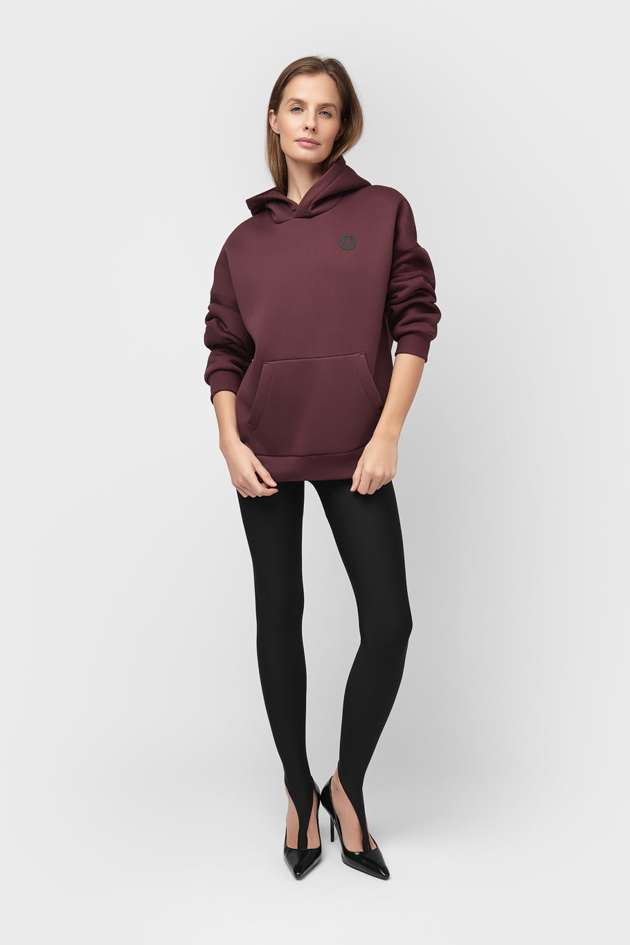 OVERSIZED HOODIE SU PŪKU
