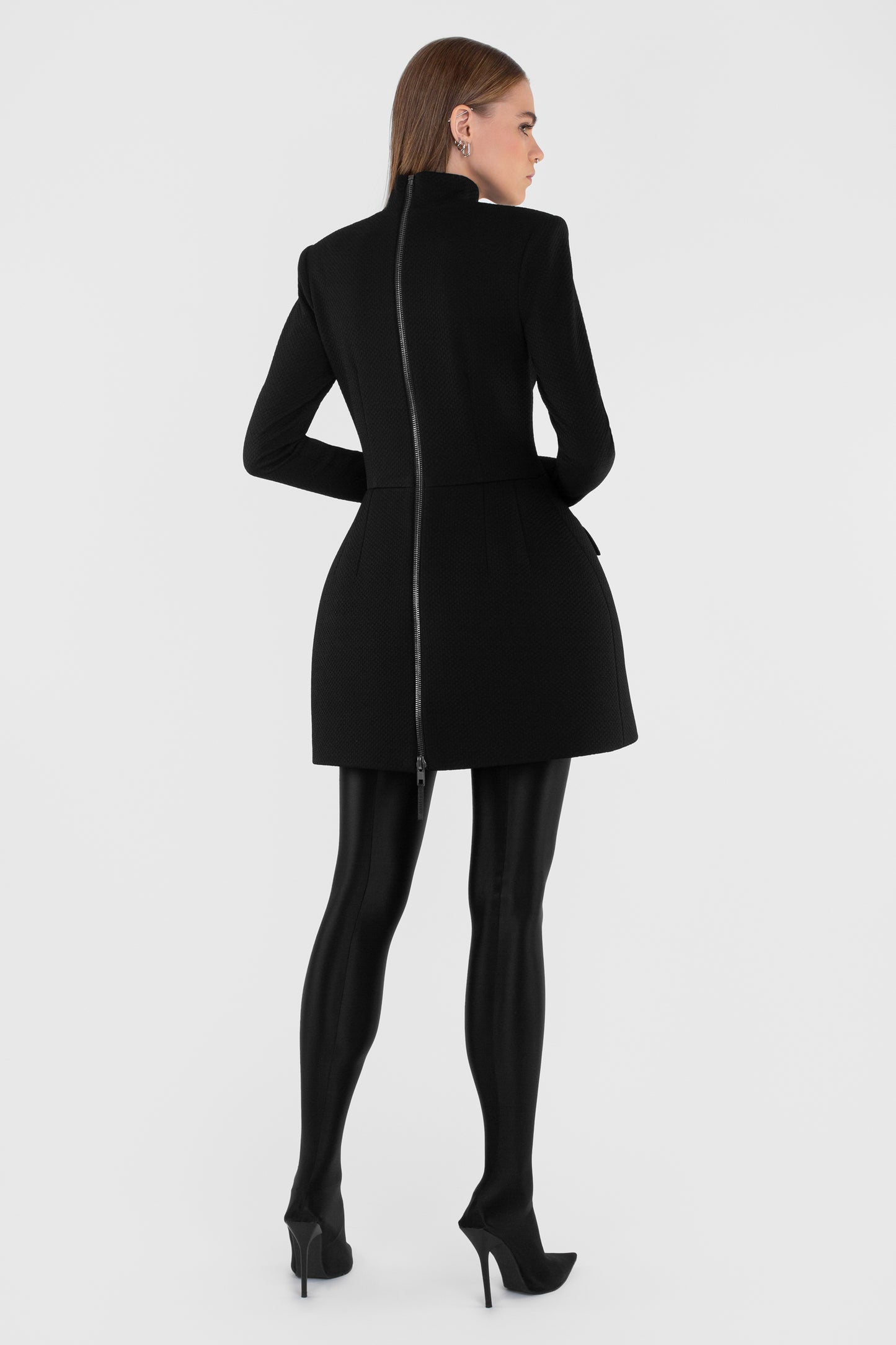 KONE DRESS WITH COLLAR