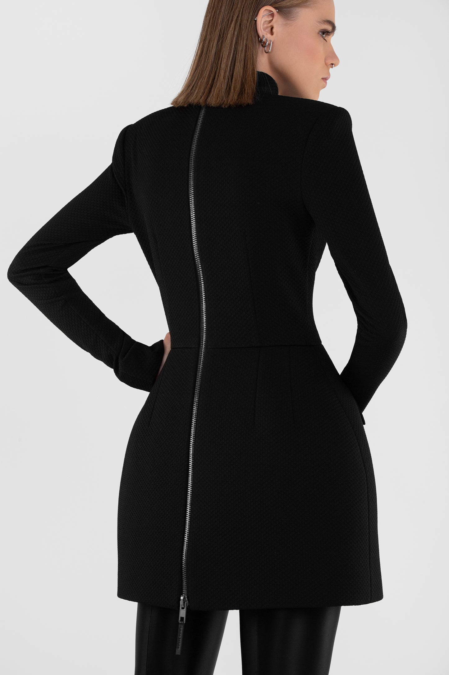 KONE DRESS WITH COLLAR