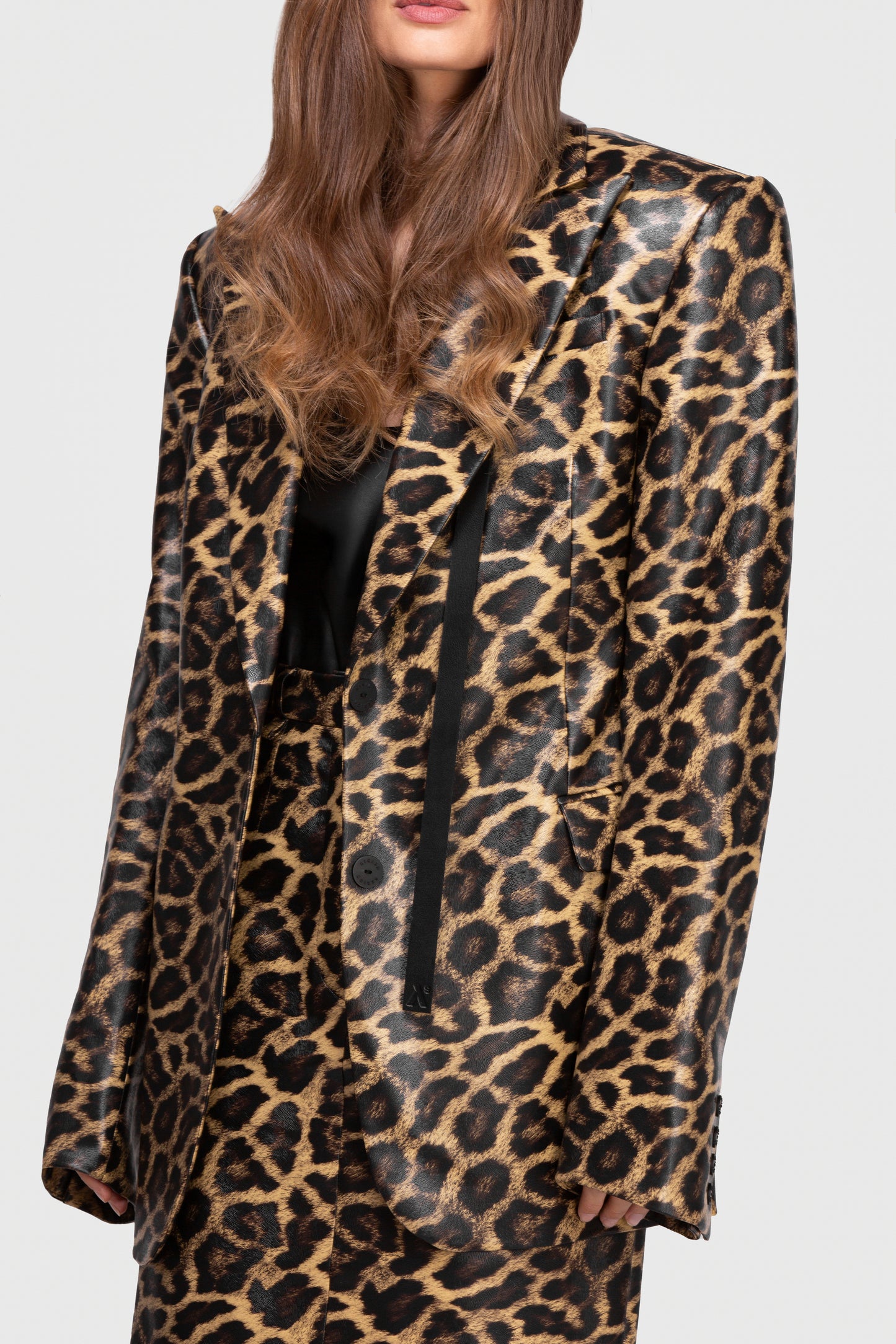 LEOPARDO RAŠTO DIRBTINĖS ŠVARKAS
