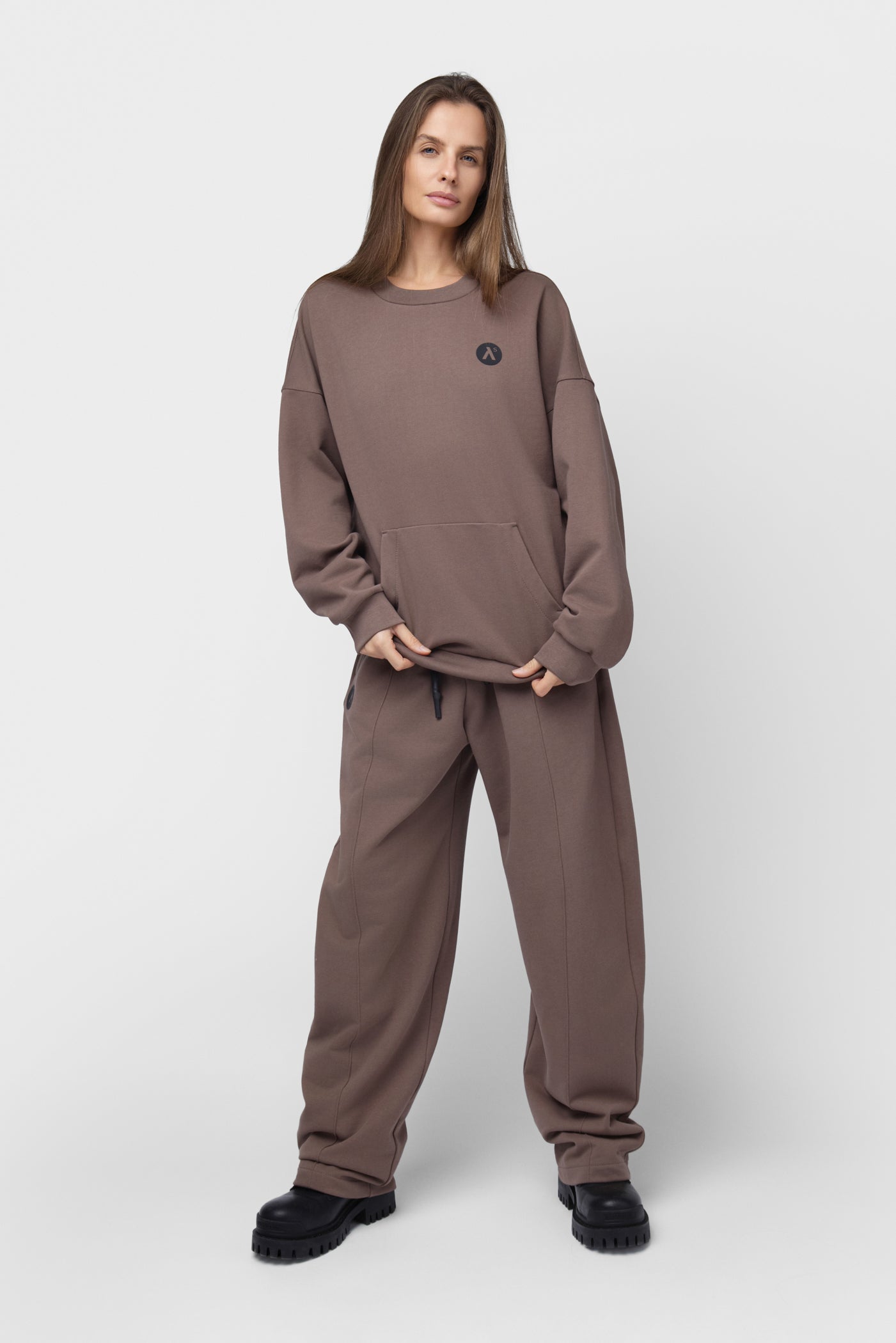 OVERSIZED SWEATSHIRT SU PŪKU