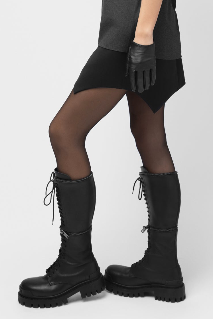 SKIRT WITH TRIANGLE DETAIL – EBONE