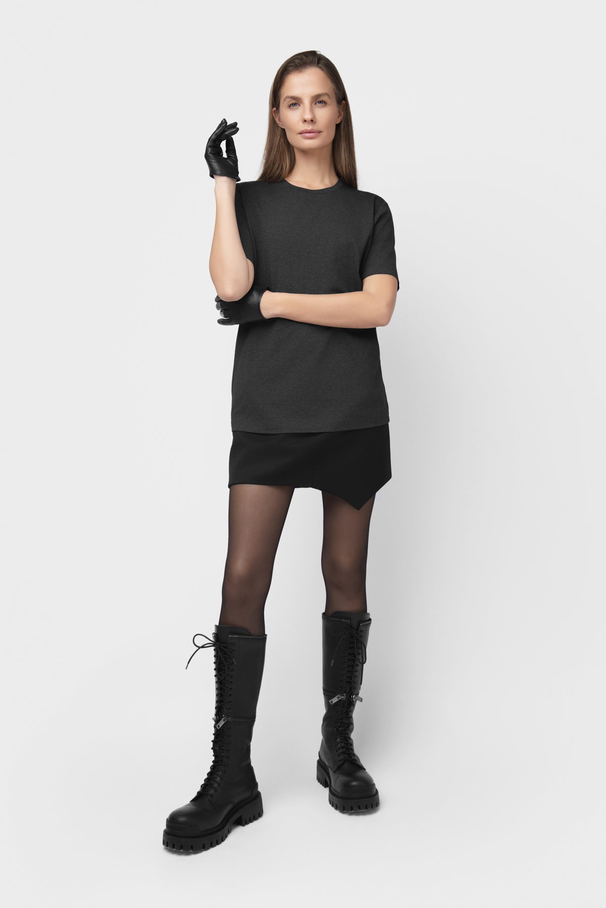 LONG LEATHER GLOVES