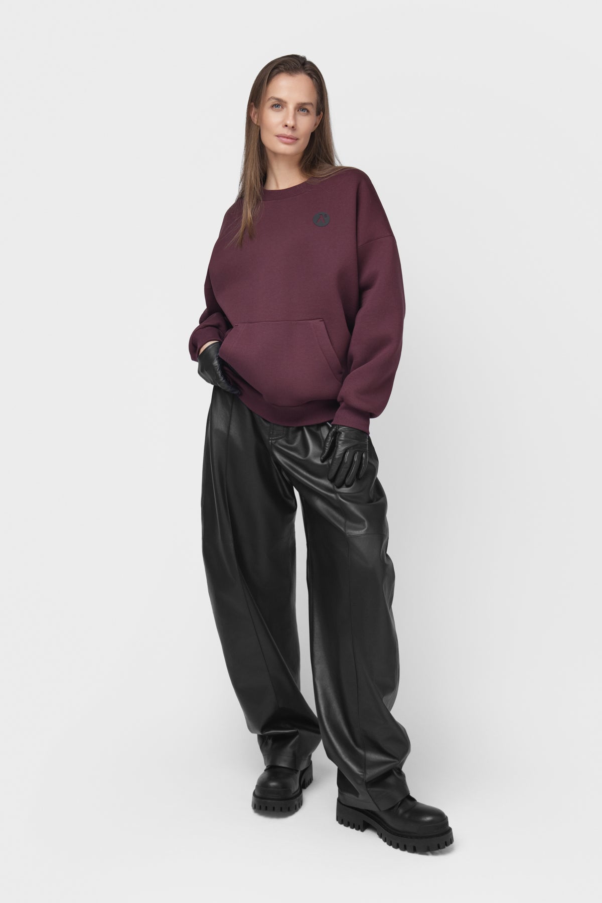 OVERSIZED SWEATSHIRT SU PŪKU