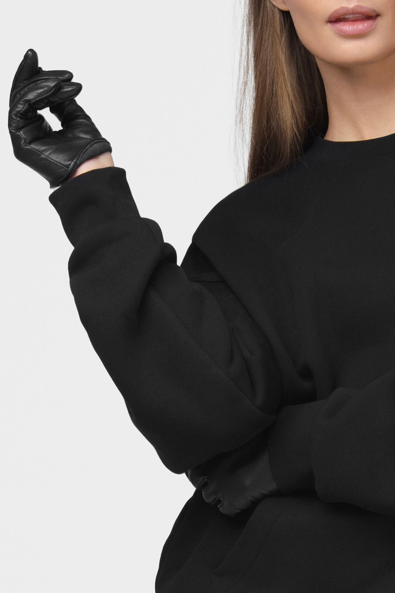 LONG LEATHER GLOVES