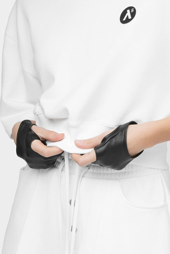 LONG LEATHER GLOVES