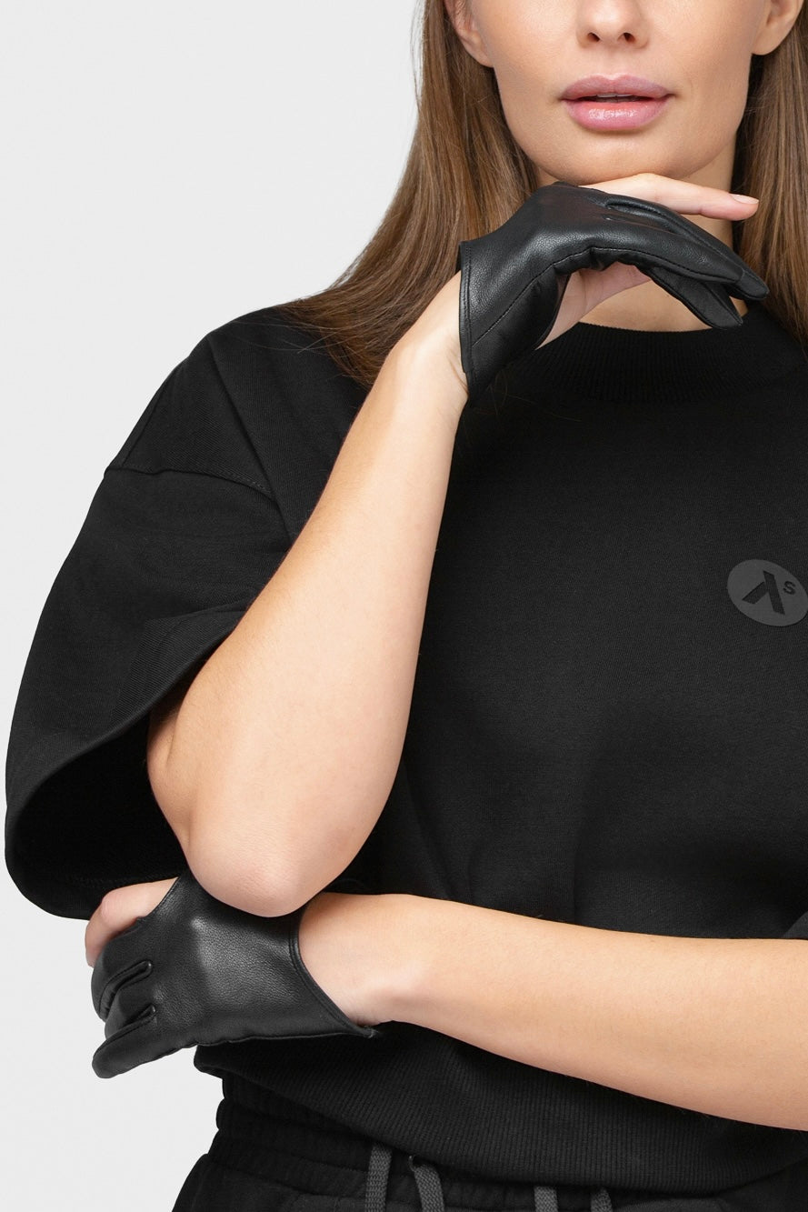 LONG LEATHER GLOVES
