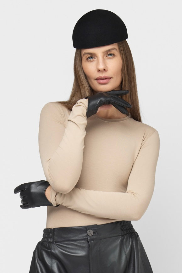 LONG LEATHER GLOVES