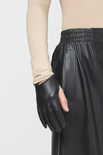 LONG LEATHER GLOVES