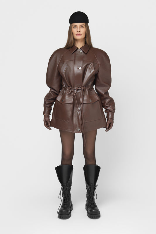 GENUINE LEATHER JACKET – TERRA