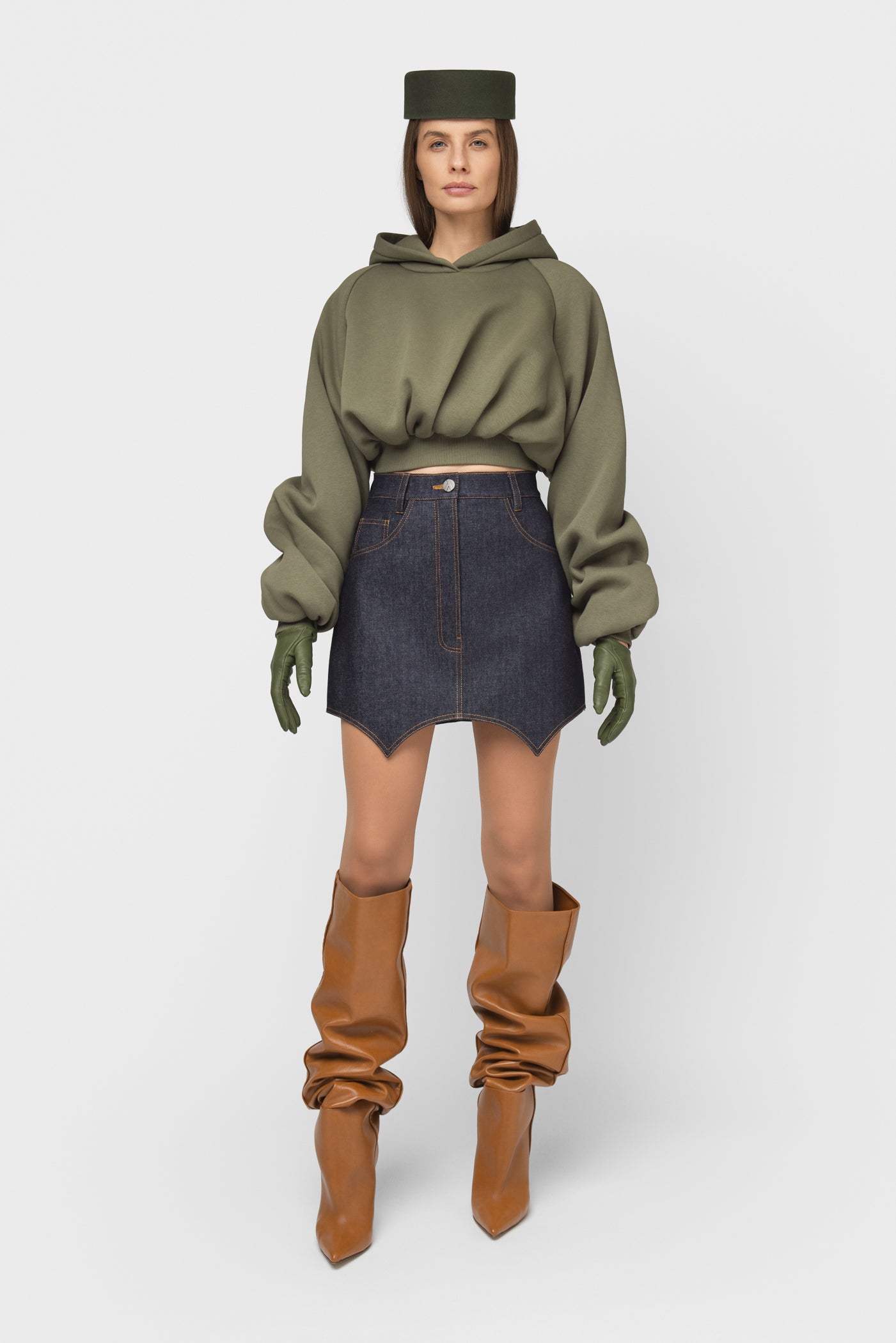 OVERSIZED HOODIE SU PAMUŠALU