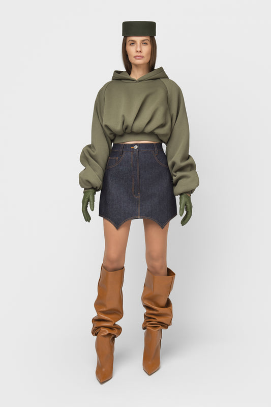 OVERSIZED HOODIE WITH LINING