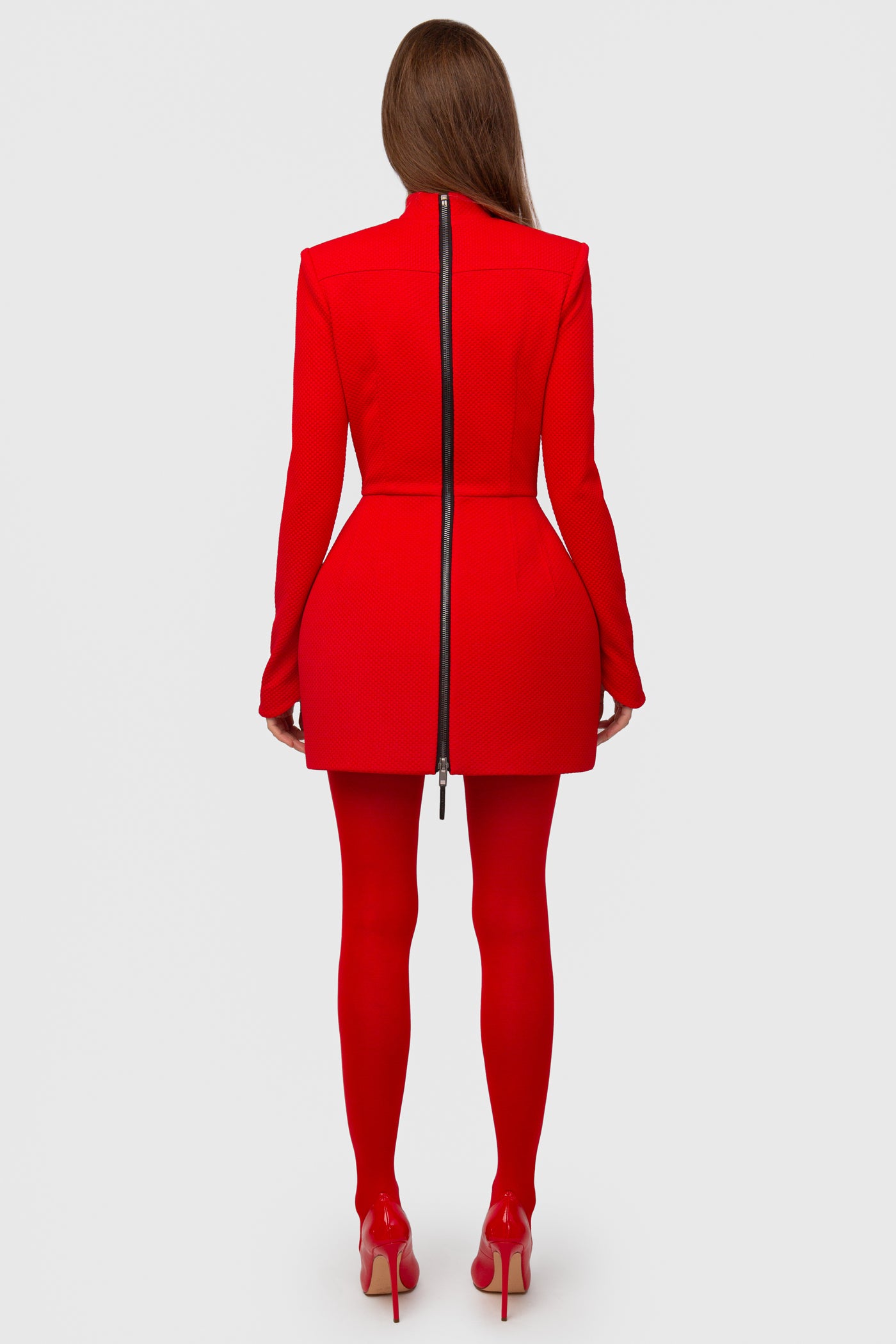 KONE DRESS WITH COLLAR