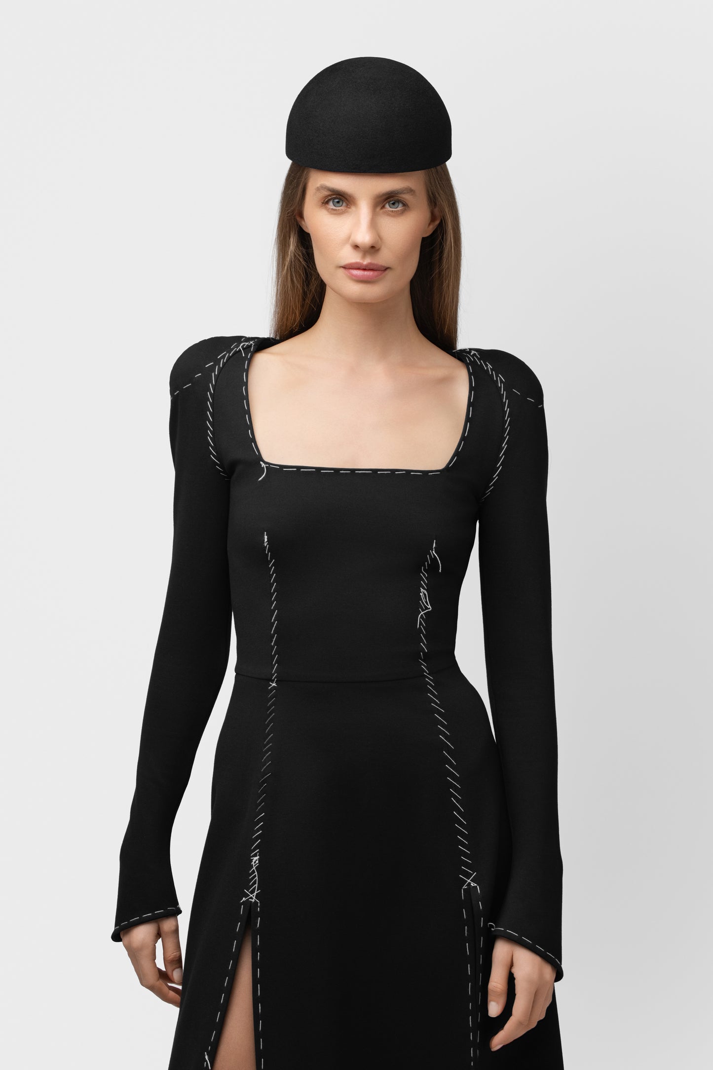 STITCHED DRESS - BASTED