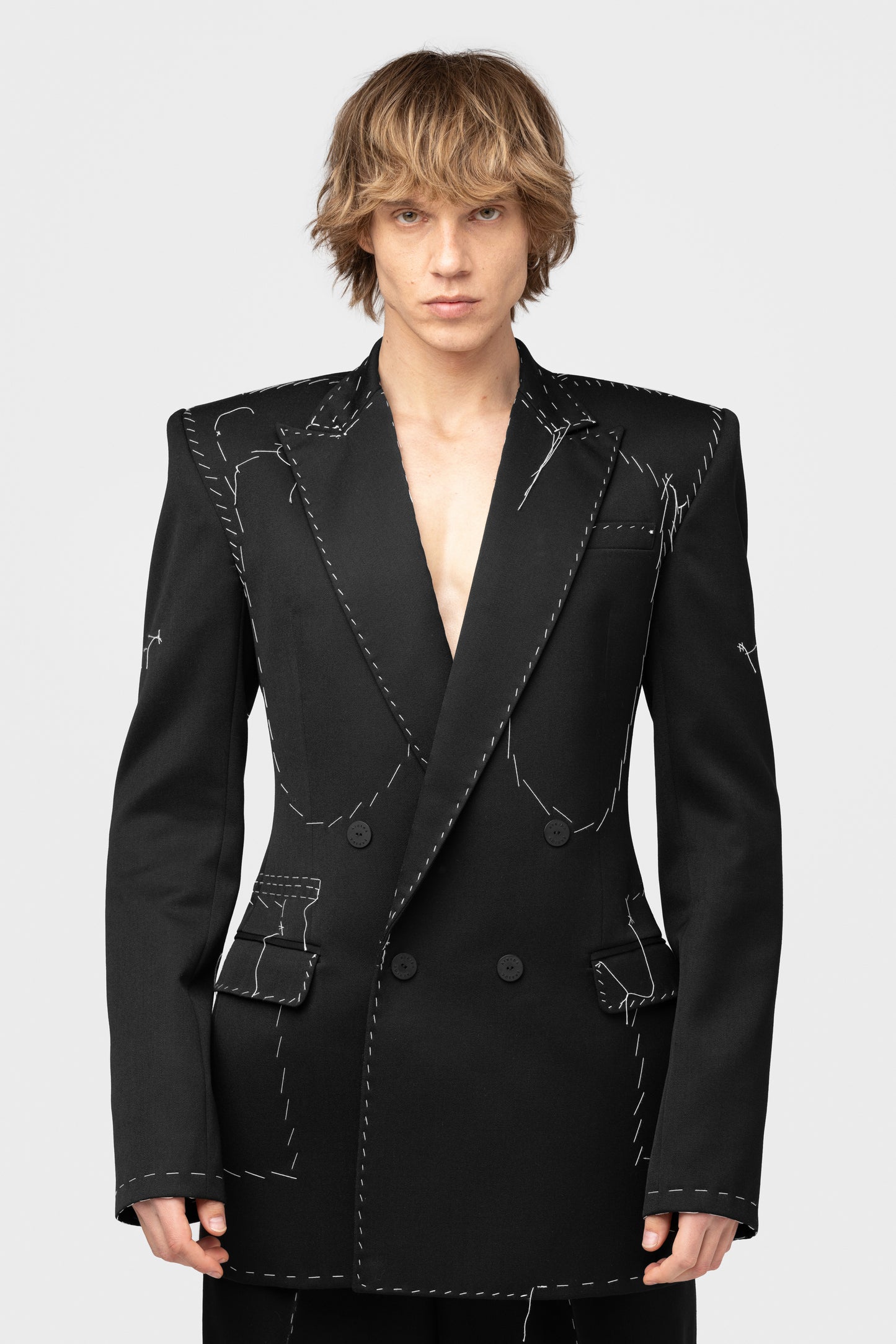 MEN'S SUIT WITHOUT FLEECE