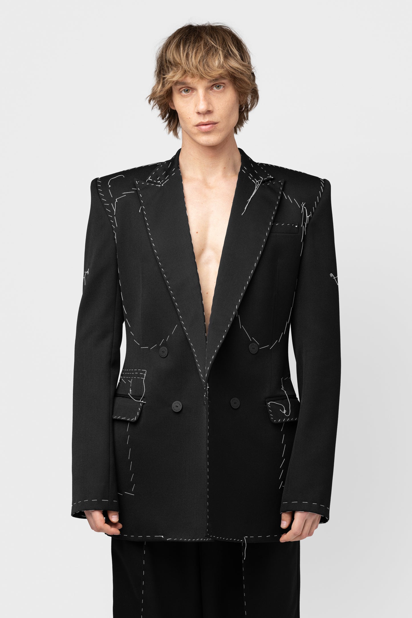 MEN'S SUIT WITHOUT FLEECE