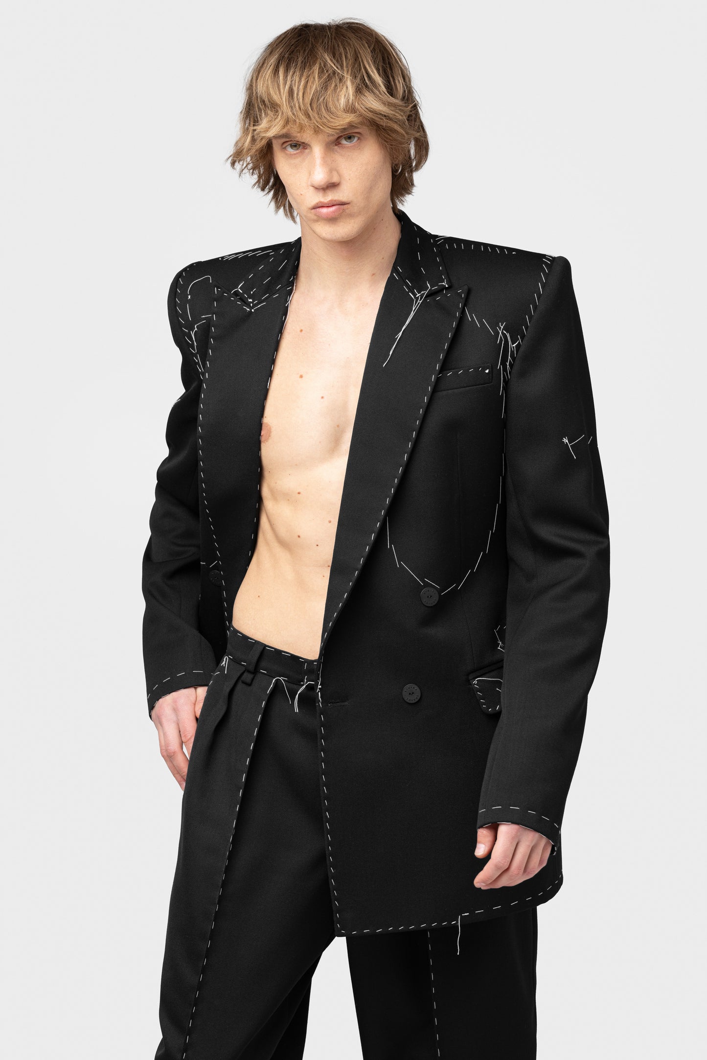 MEN'S SUIT WITHOUT FLEECE