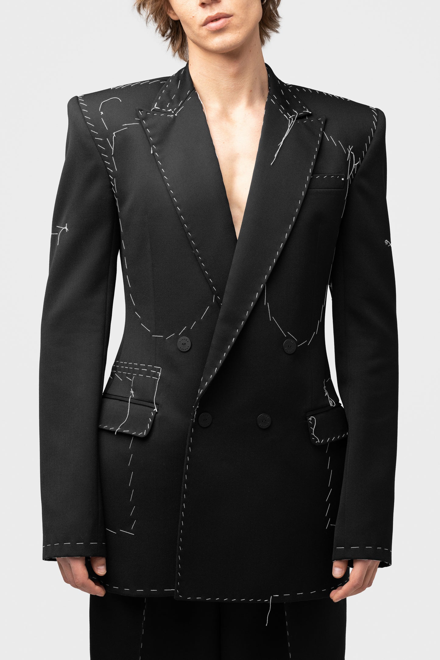 MEN'S SUIT WITHOUT FLEECE