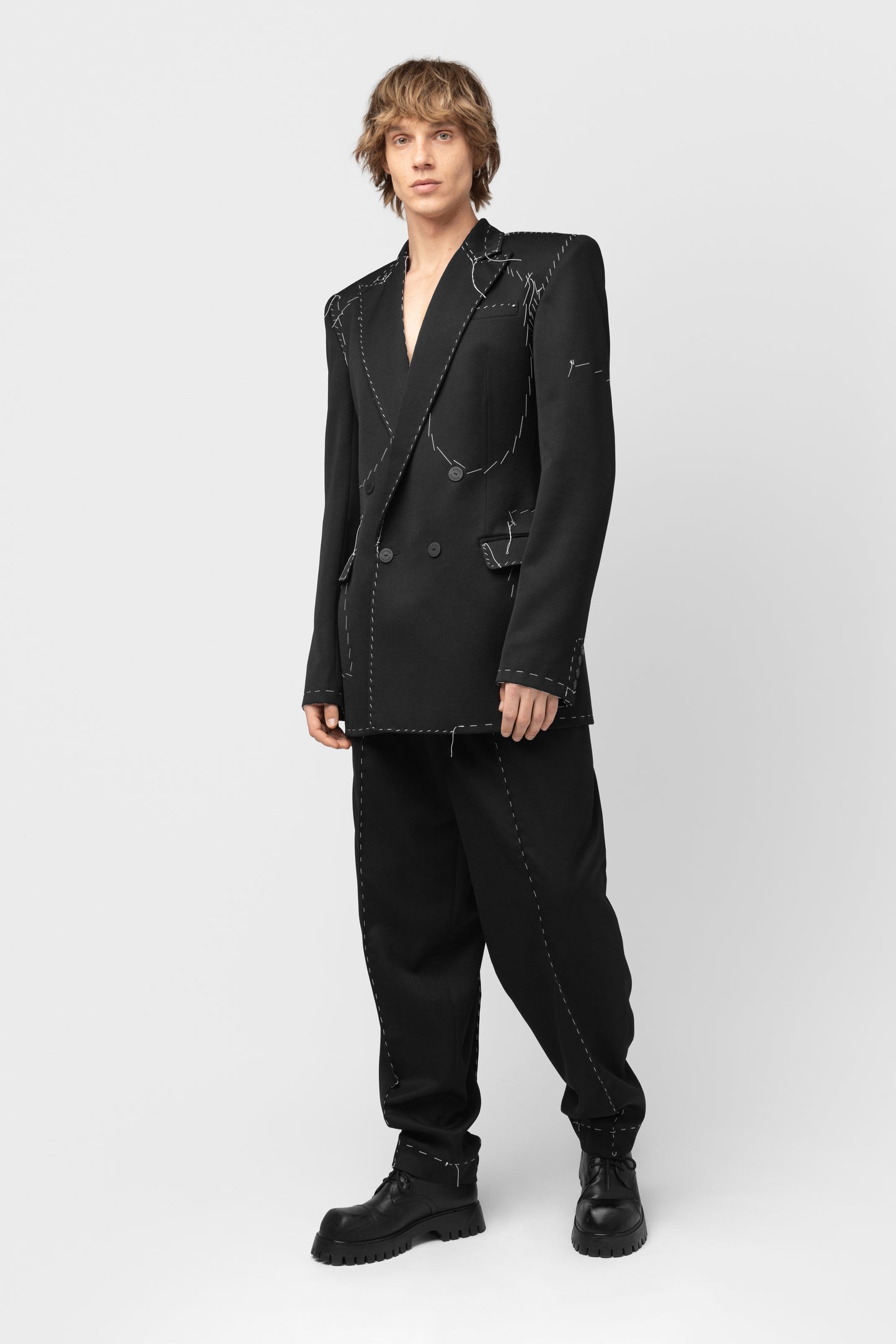 MEN'S SUIT WITHOUT FLEECE