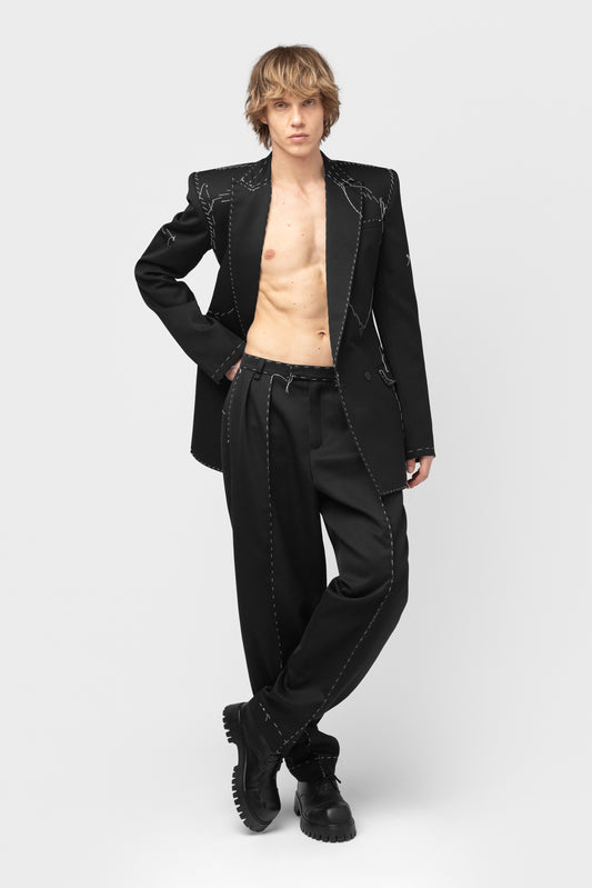 MEN'S SUIT WITHOUT FLEECE