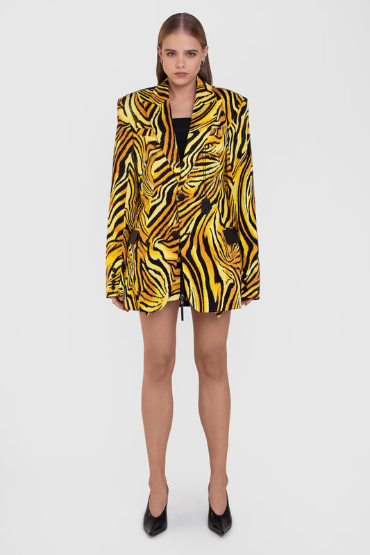 TIGER PRINT JACKET
