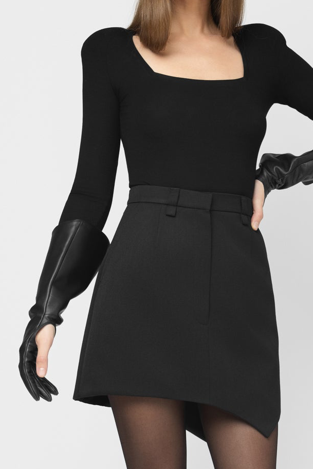 SKIRT WITH TRIANGLE DETAIL – EBONE