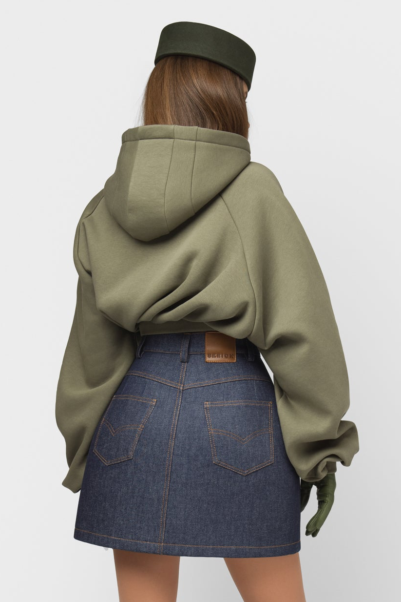 SUKTAS OVERSIZED HOODIE SU PAMUŠALU