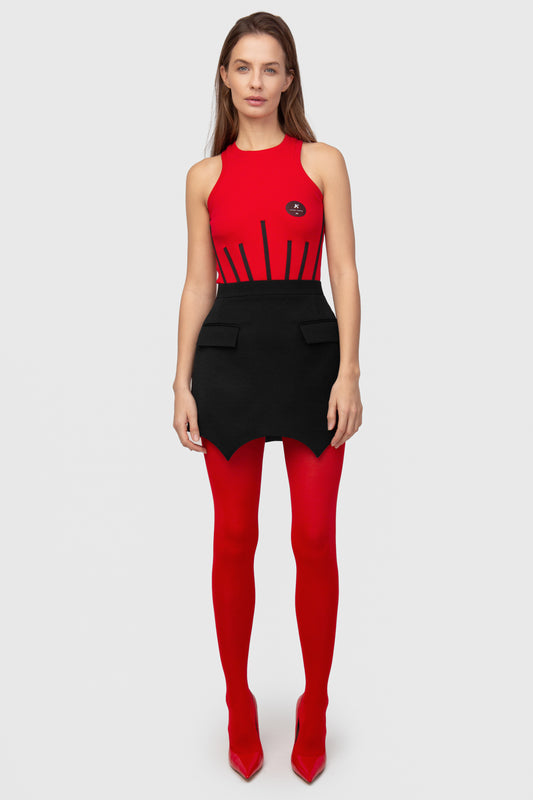 SKIRT WITH TRIANGLES