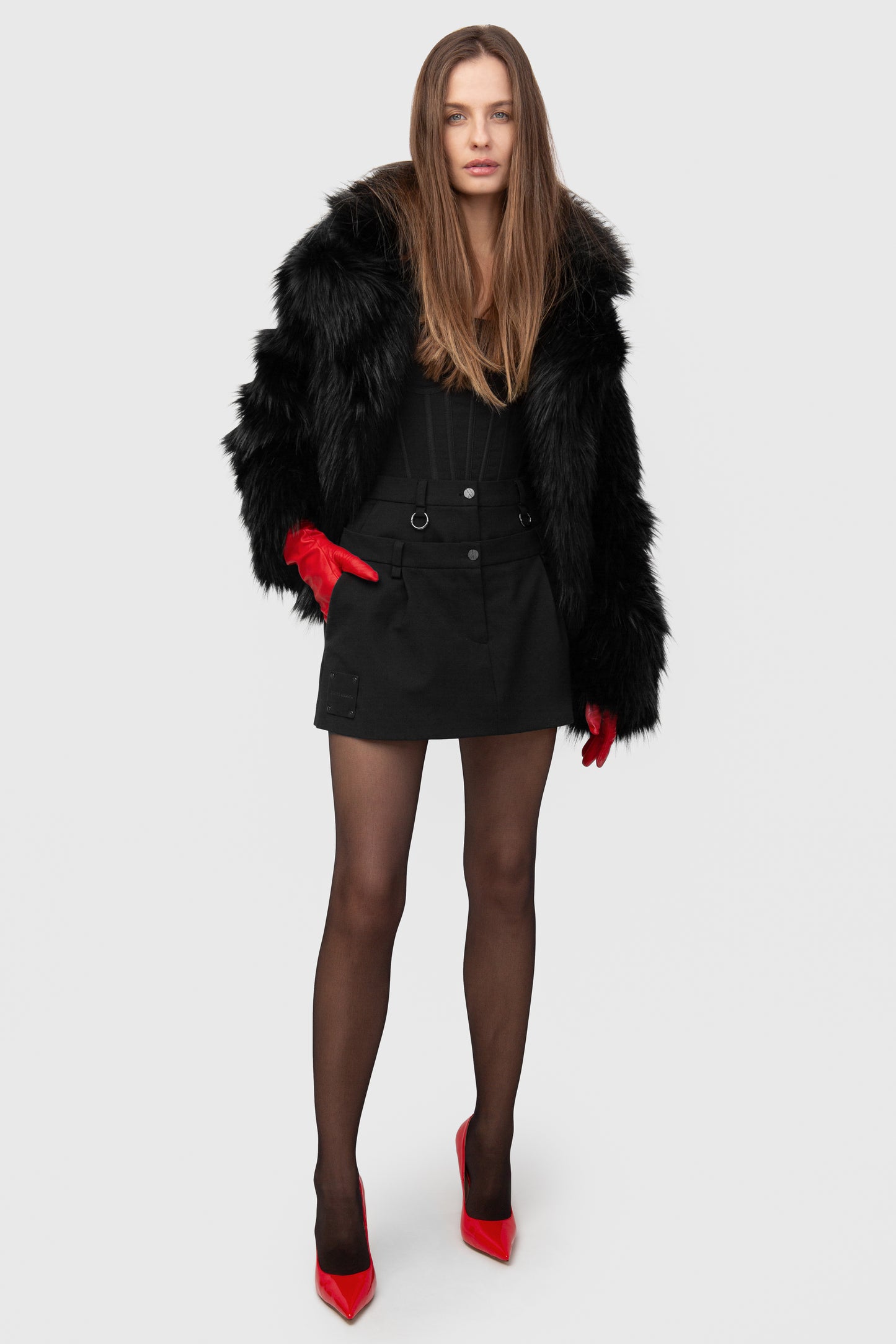 SHORT FUR COAT