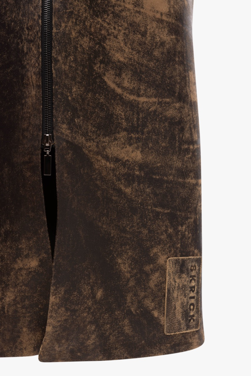 NATŪRALIOS GARINTOS ODOS SUKNELĖ - AGED