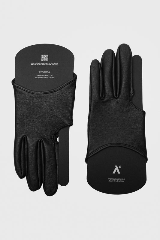 LONG LEATHER GLOVES
